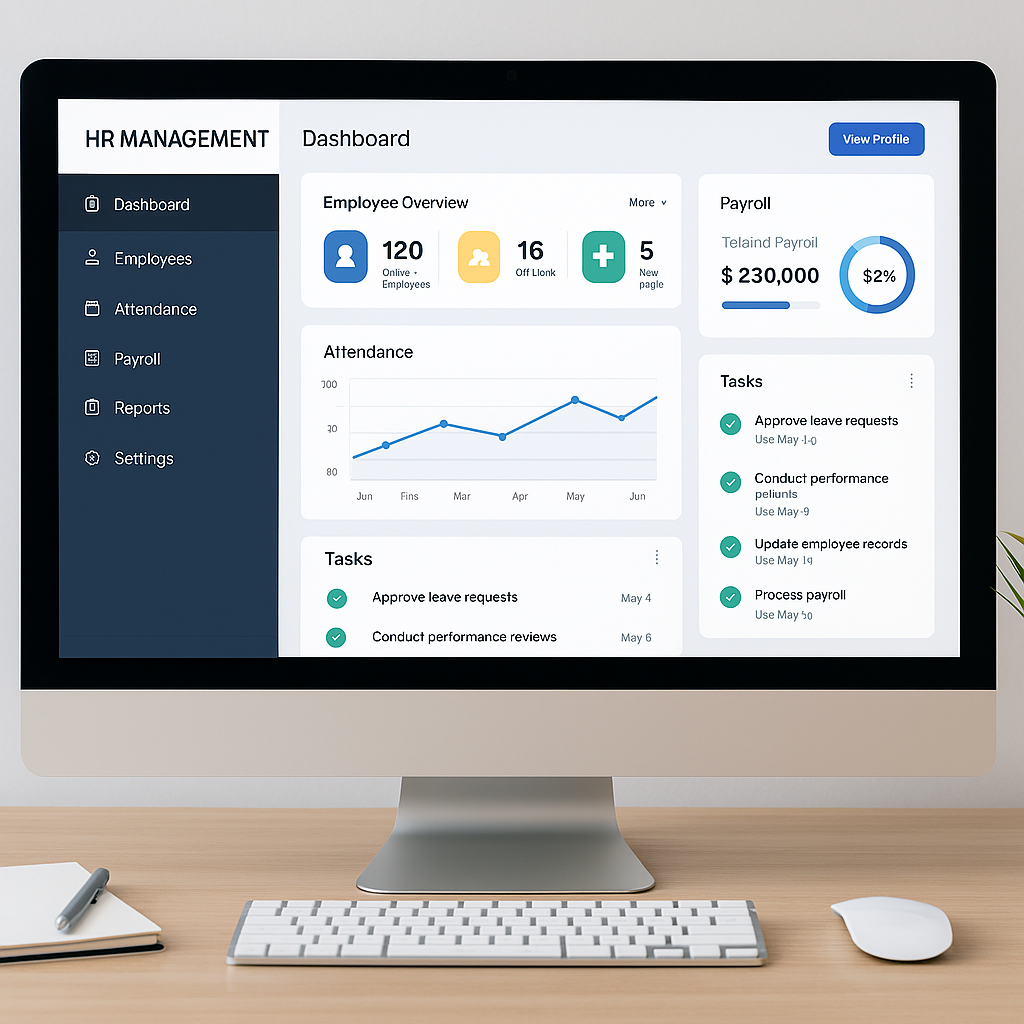 HR Management Dashboard